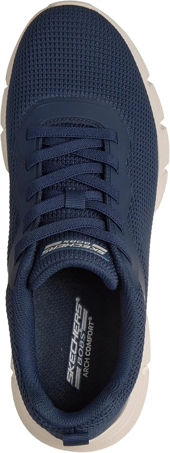 Мужские кроссовки Skechers Bobs B Flex-Arch Comfort Edge, Navy — фото 3