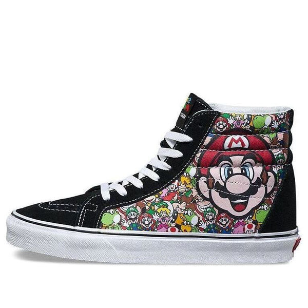 

Кроссовки nintendo x sk8-hi reissue 'mario and luigi' Vans, черный