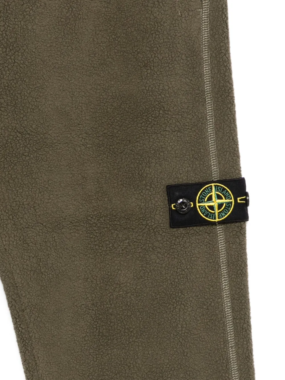 Брюки Felpa Stone Island Junior, зеленый — фото 3