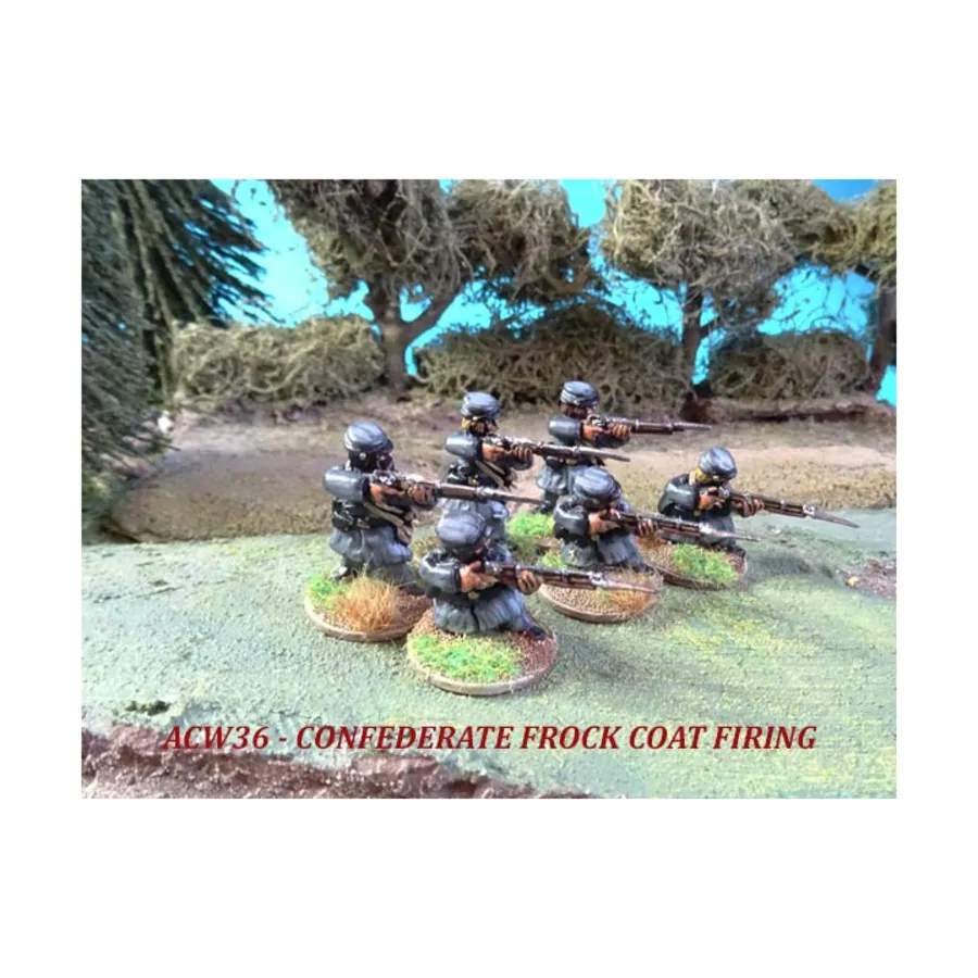 

Пехотный сюртук Стрельба, American Civil War - Confederate Army (28mm)