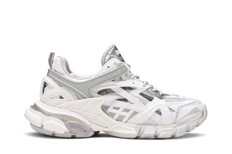 Кроссовки Balenciaga Wmns Track.2 Open Sneaker 'White Grey', белый