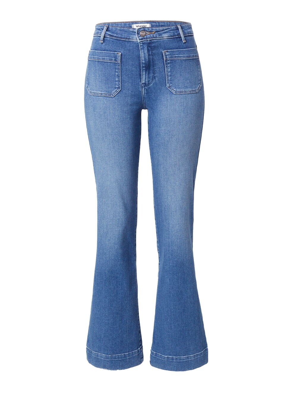 

Расклешенные джинсы Wrangler, синий