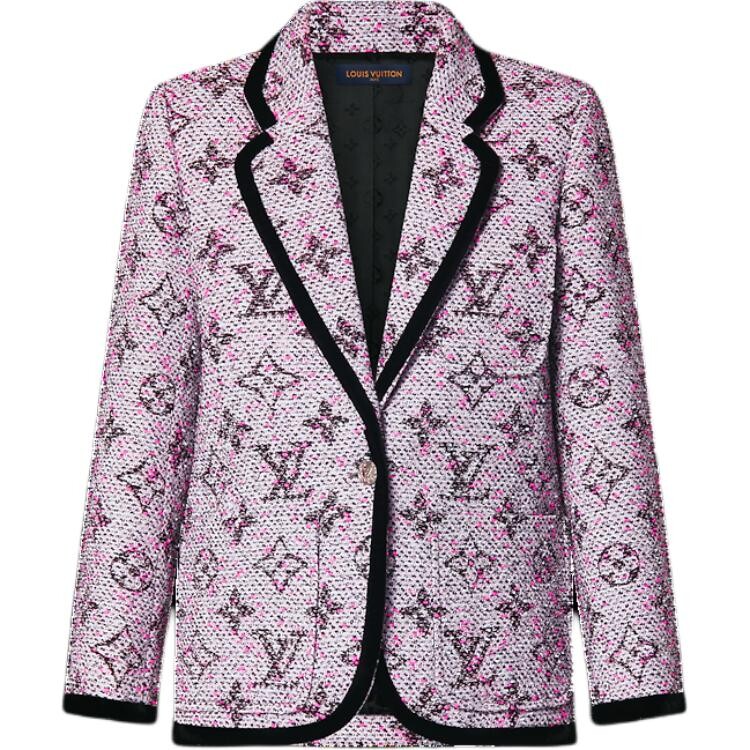 Деловой костюм женский фиолетовый Louis Vuitton