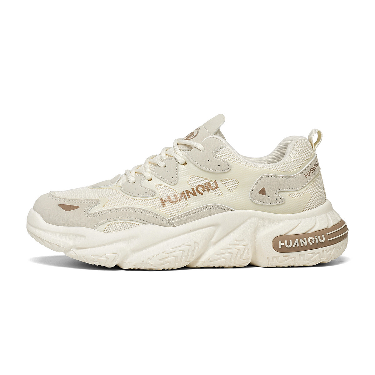 

Кроссовки мужские Lifestyle Shoes Men Low-Top Beige Huanqiu