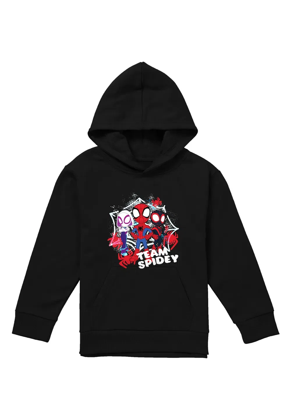Детская худи Marvel Spidey and His Amazing Friends, черный