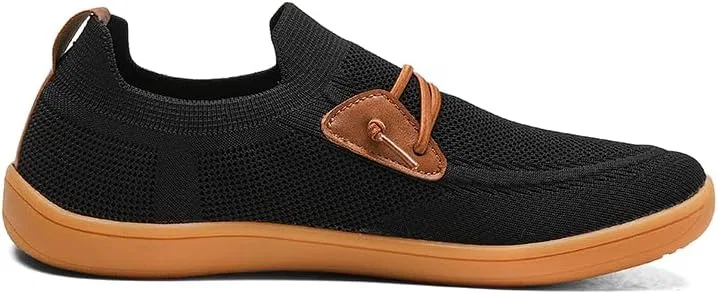 Ботинки повседневные, дышащая сетка, Minimalist Design, Black Brown Soles Abnkarwin — фото 3