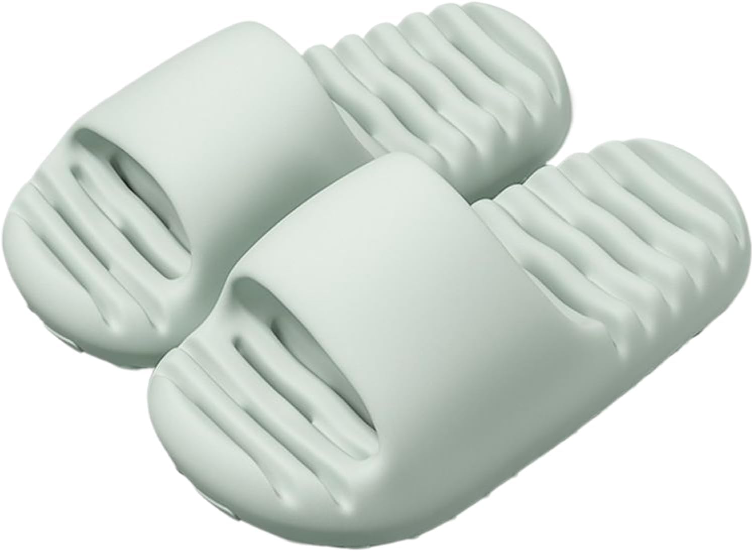 

Женские и мужские душевые тапочки BIUHFN, быстросохнущие, противоскользящие, с дренажными отверстиями, сандалии EVA, не скользят, зеленый