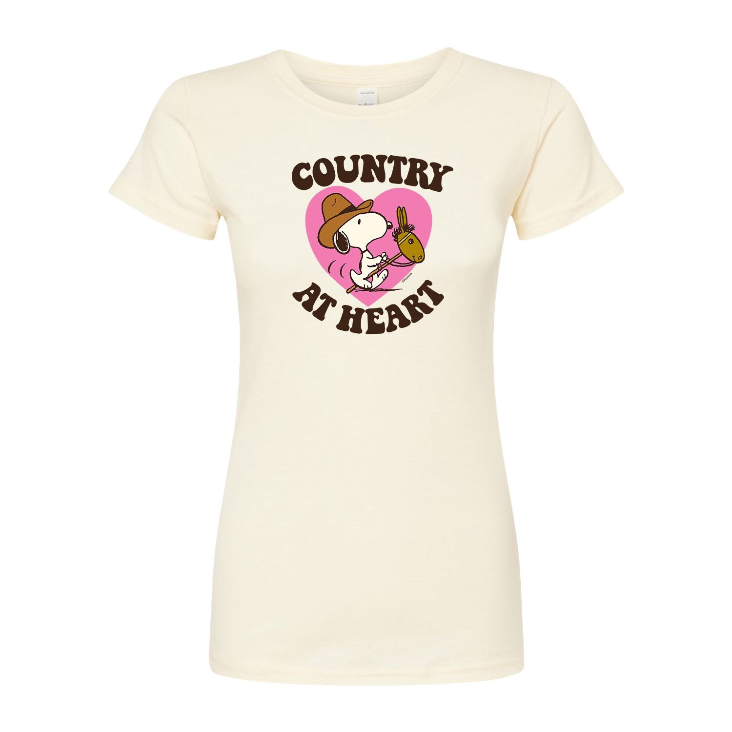 

Футболка с графическим рисунком «Country At Heart» для детей Junior's Peanuts Licensed Character