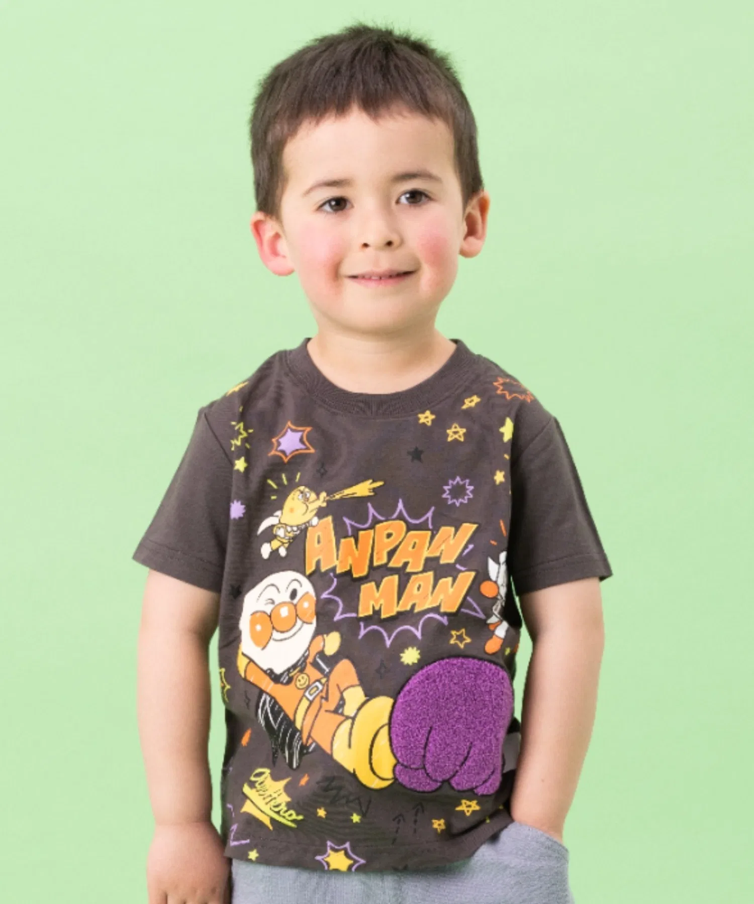 Детская футболка ANPANMAN KIDS COLLECTION с вышивкой