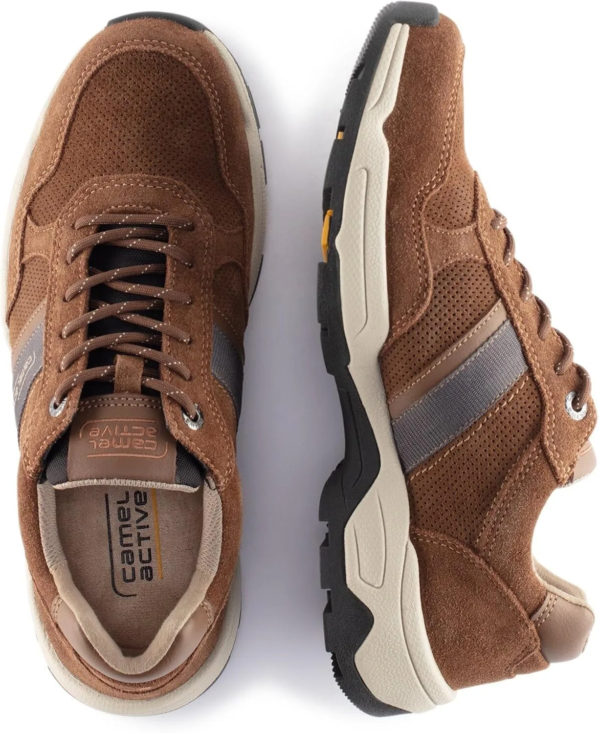 Мужские низкие кроссовки Camel Active, сменная стелька, водоотталкивающие — фото 2
