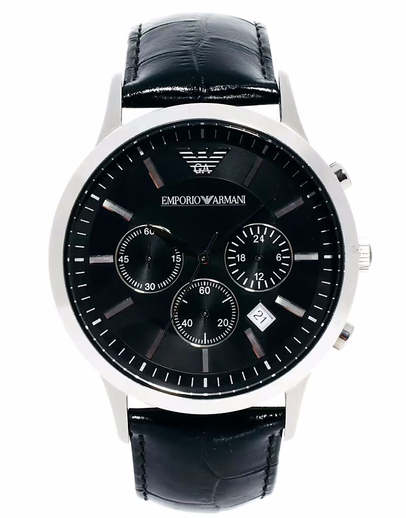 

Часы-хронограф Emporio Armani AR2447 с кожаным ремешком
