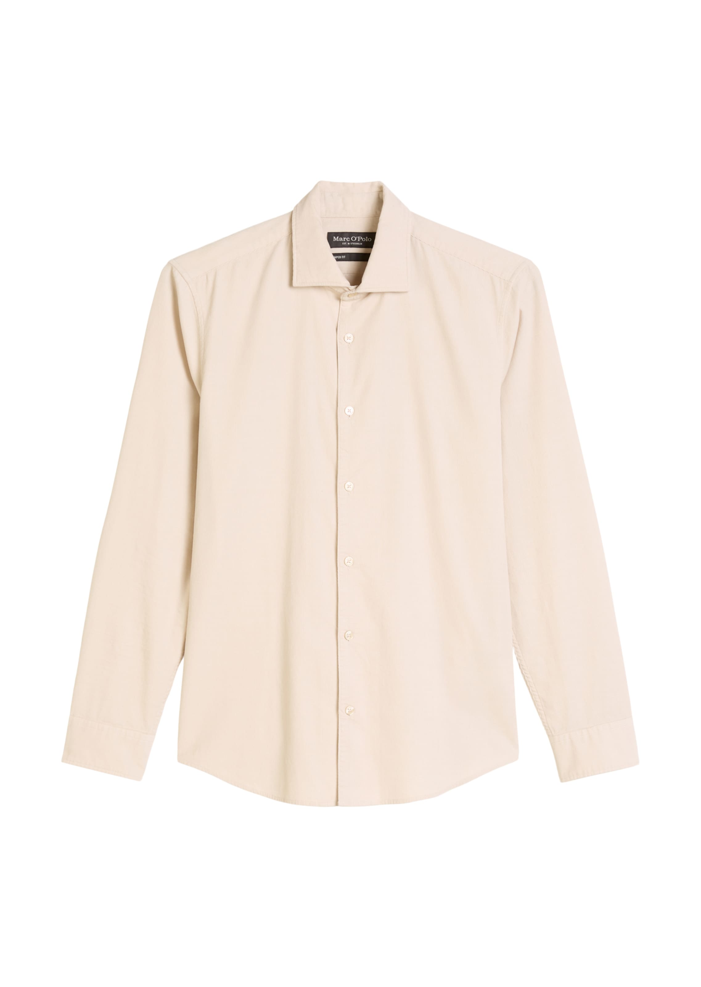 

Marc O'Polo Рубашка на пуговицах slim fit светло-коричневого цвета