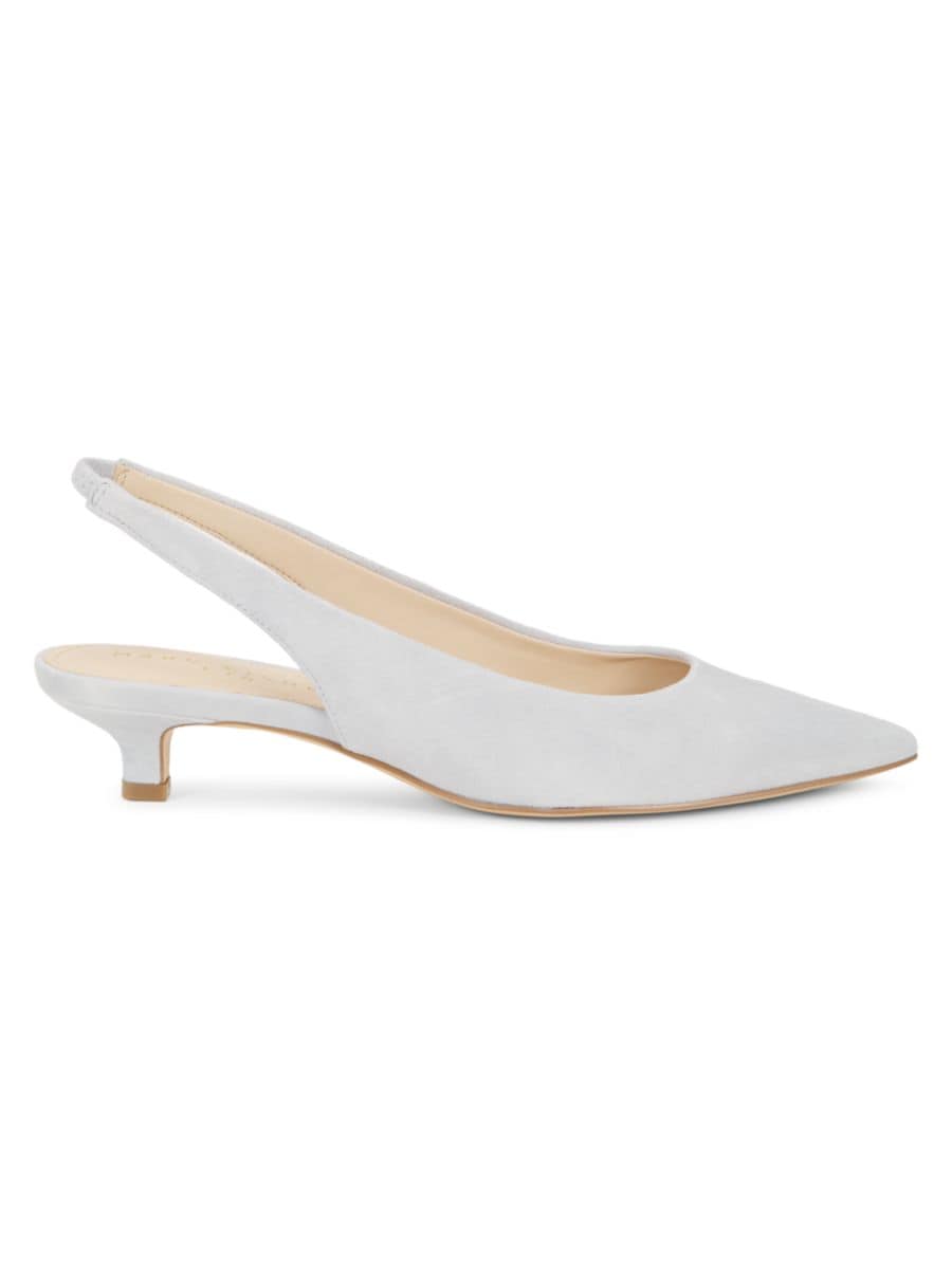 Туфли-лодочки Posey Leather Slingback Marc Fisher LTD, светло-синий