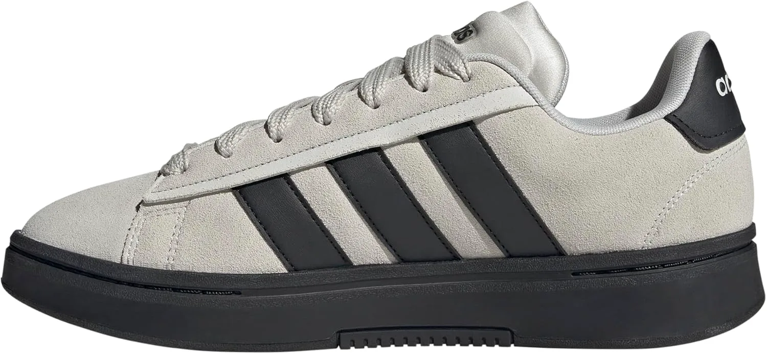 Мужские кроссовки Adidas Grand Court Alpha 00s, серый/черный — фото 4