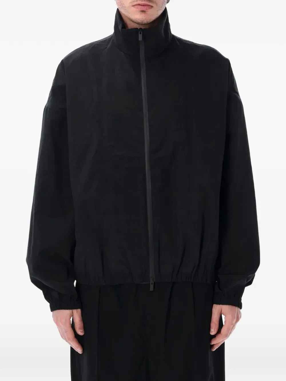 Куртка с воротником-стойкой на молнии Fear Of God, черный