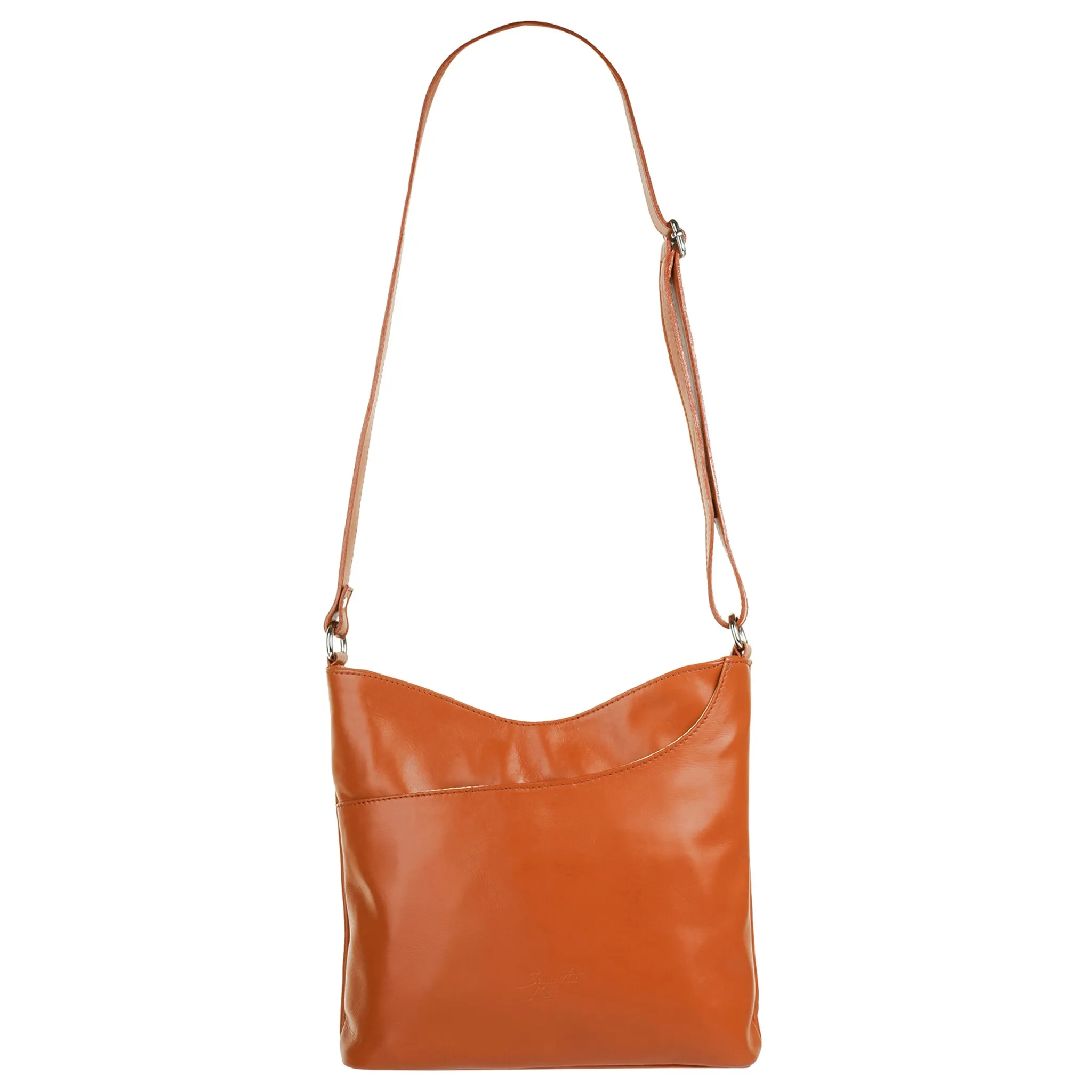 

Сумка через плечо Samantha Look, натуральная кожа, производство Италия, цвет Orange, Оранжевый, Сумка через плечо Samantha Look, натуральная кожа, производство Италия, цвет Orange