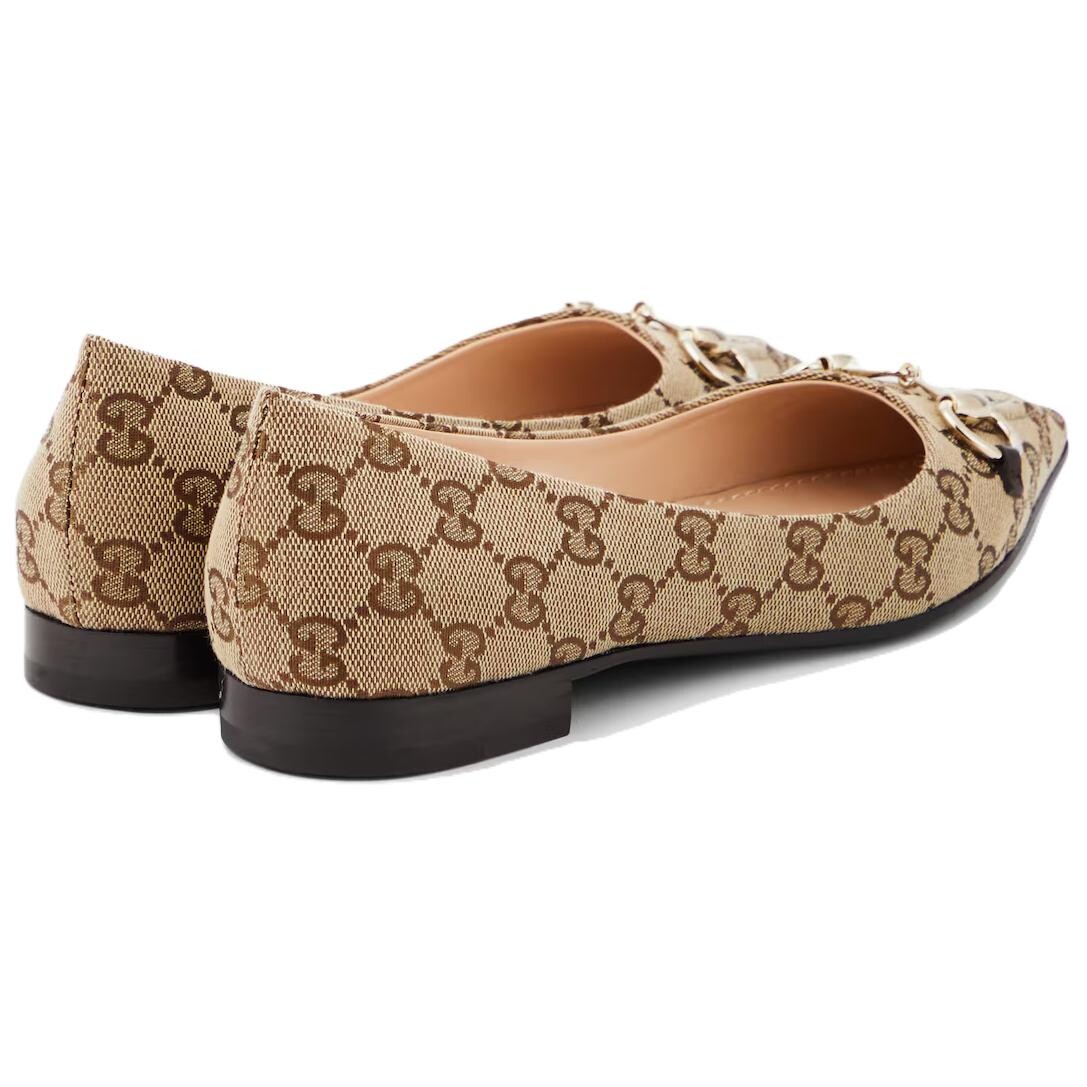 Женская повседневная обувь Женские коричневые Gucci — фото 4