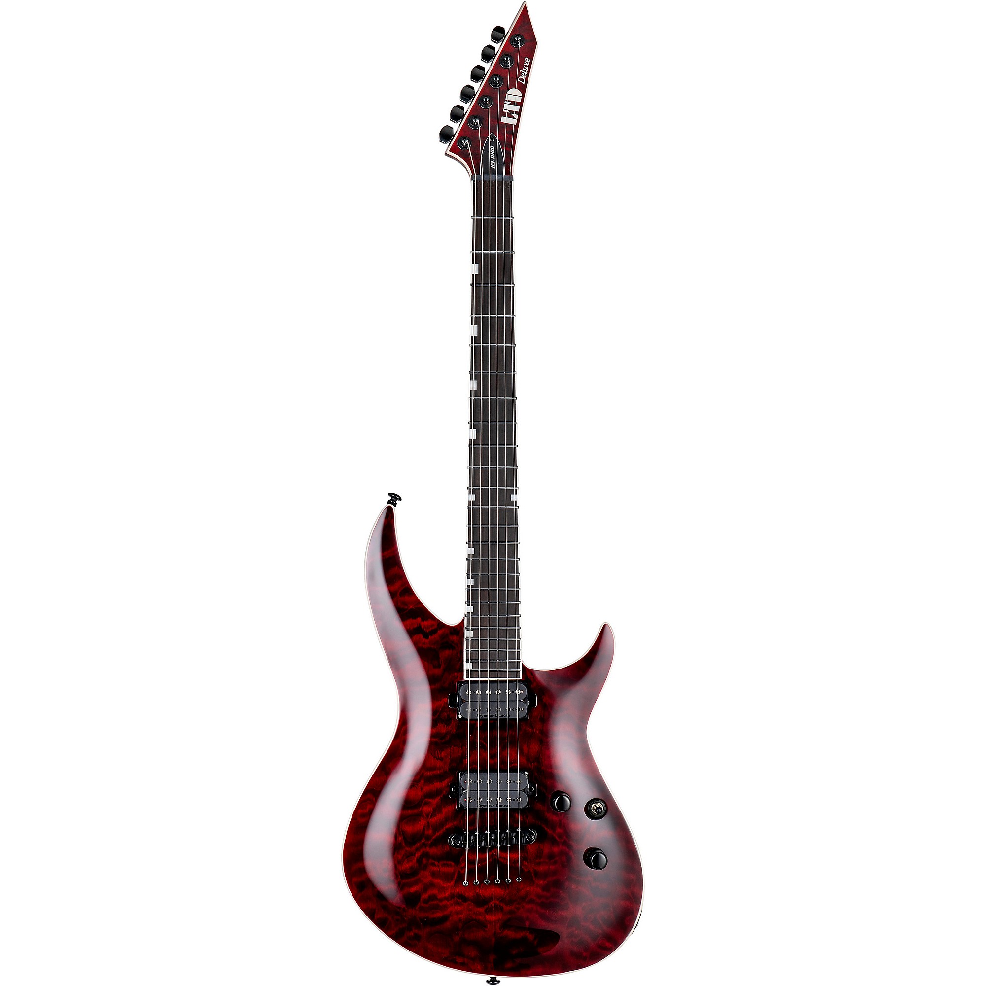 

ESP LTD H3-1000 Электрогитара из стеганого клена See Thru Black Cherry