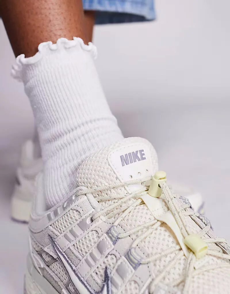Унисекс кроссовки Nike P-6000 Utility в расцветке Light Bone/Platinum Violet — фото 4