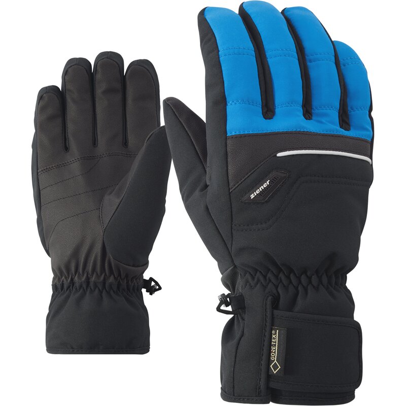 

Handschuhe glyn gtx + gore плюс лыжи в теплых перчатках Ziener, синий