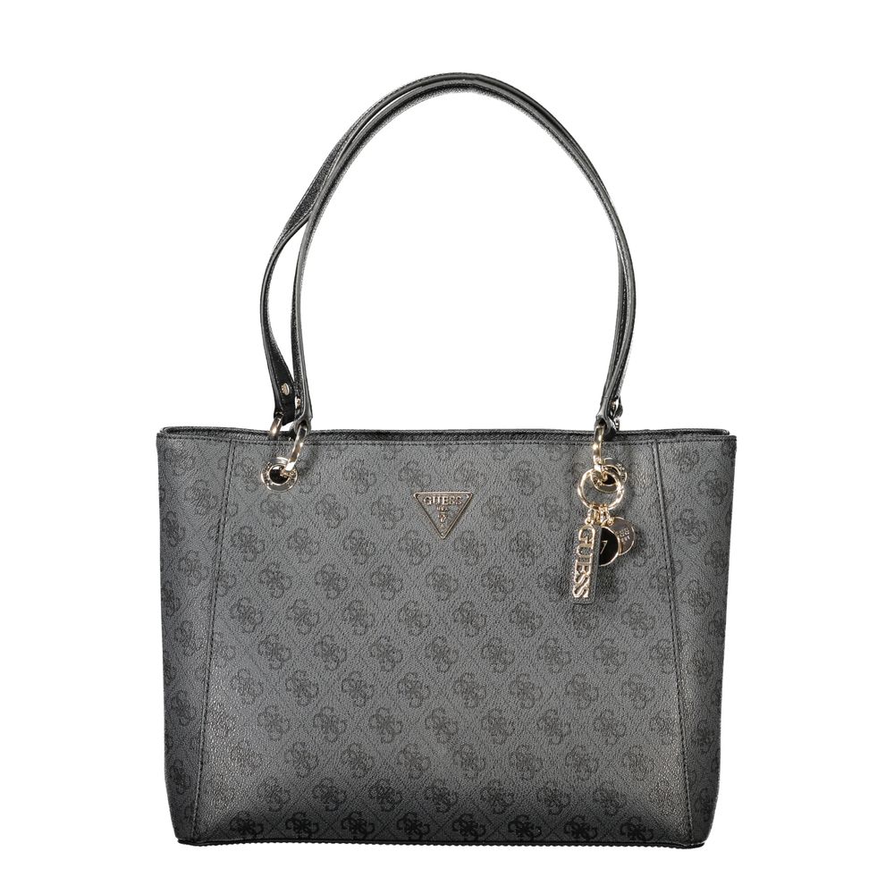 

Черная женская полиэтиленовая сумка Guess Shoes, черный