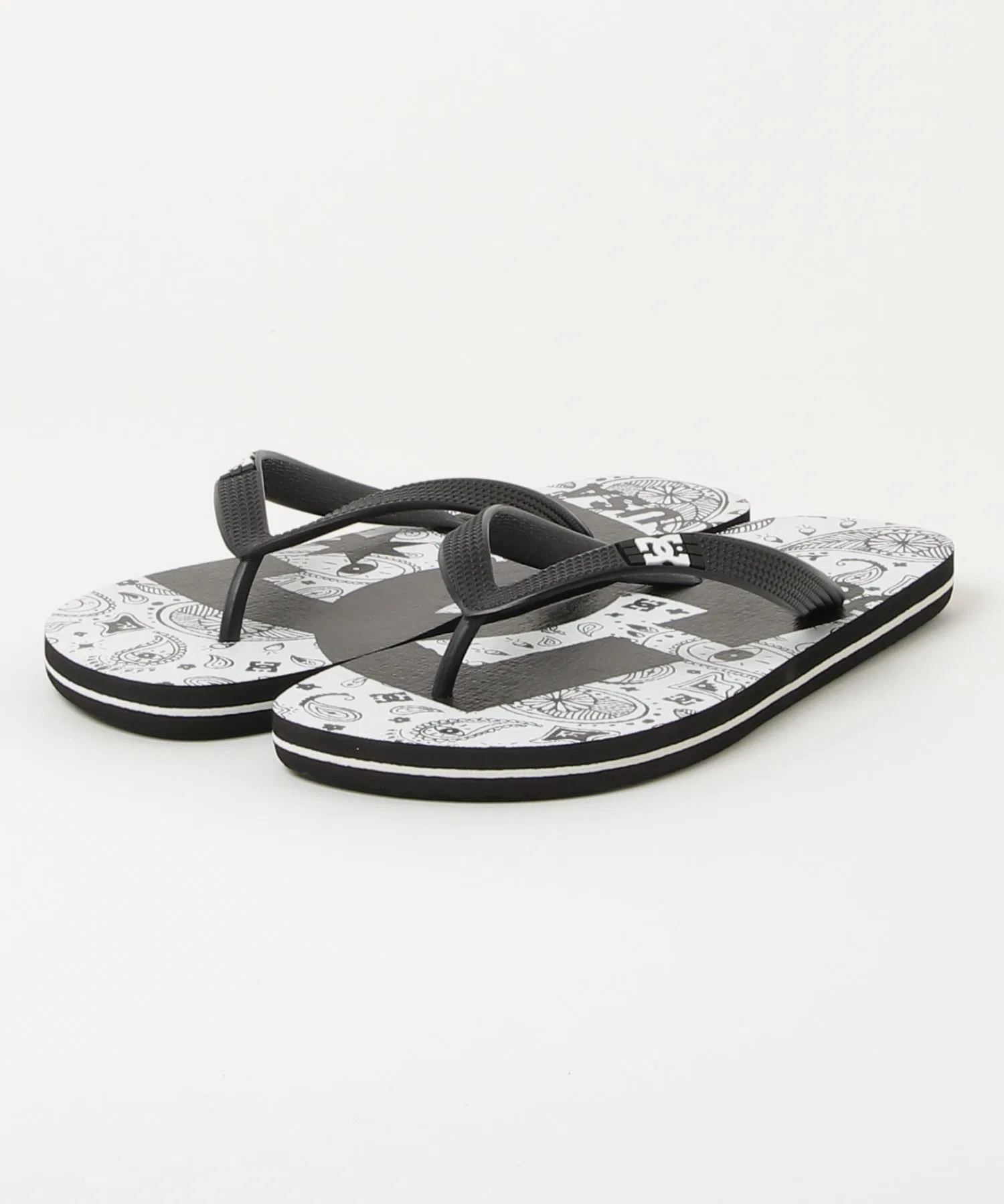 Мужские пляжные сандалии DC SHOES SPRAY GRAFFIK белые