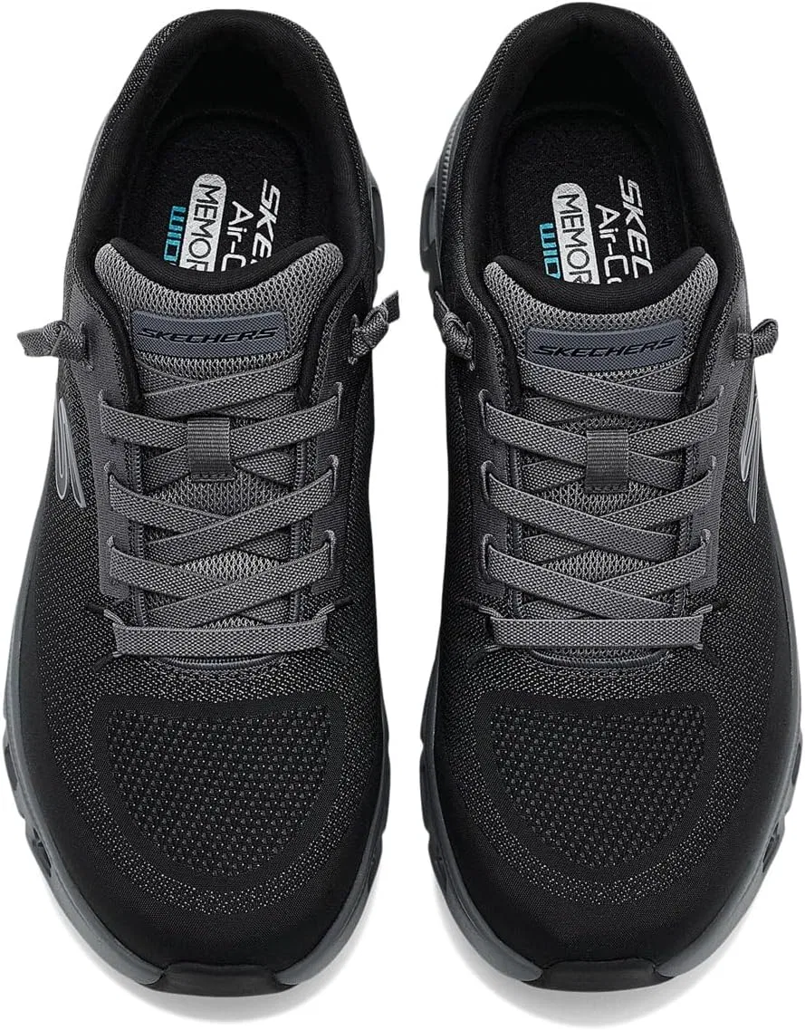 Мужские кроссовки Skechers Glide-Step Pro Waverra, Black Dark Grey — фото 2