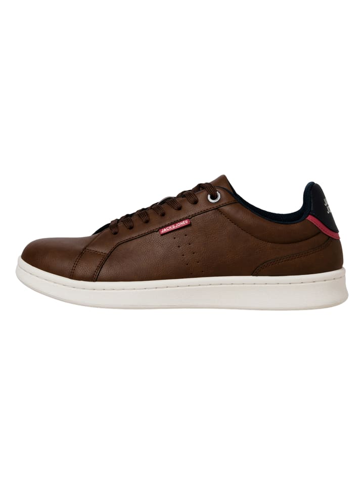 Jack and Jones Кроссовки JFWHASTINGS из искусственной кожи коричневого цвета — фото 2