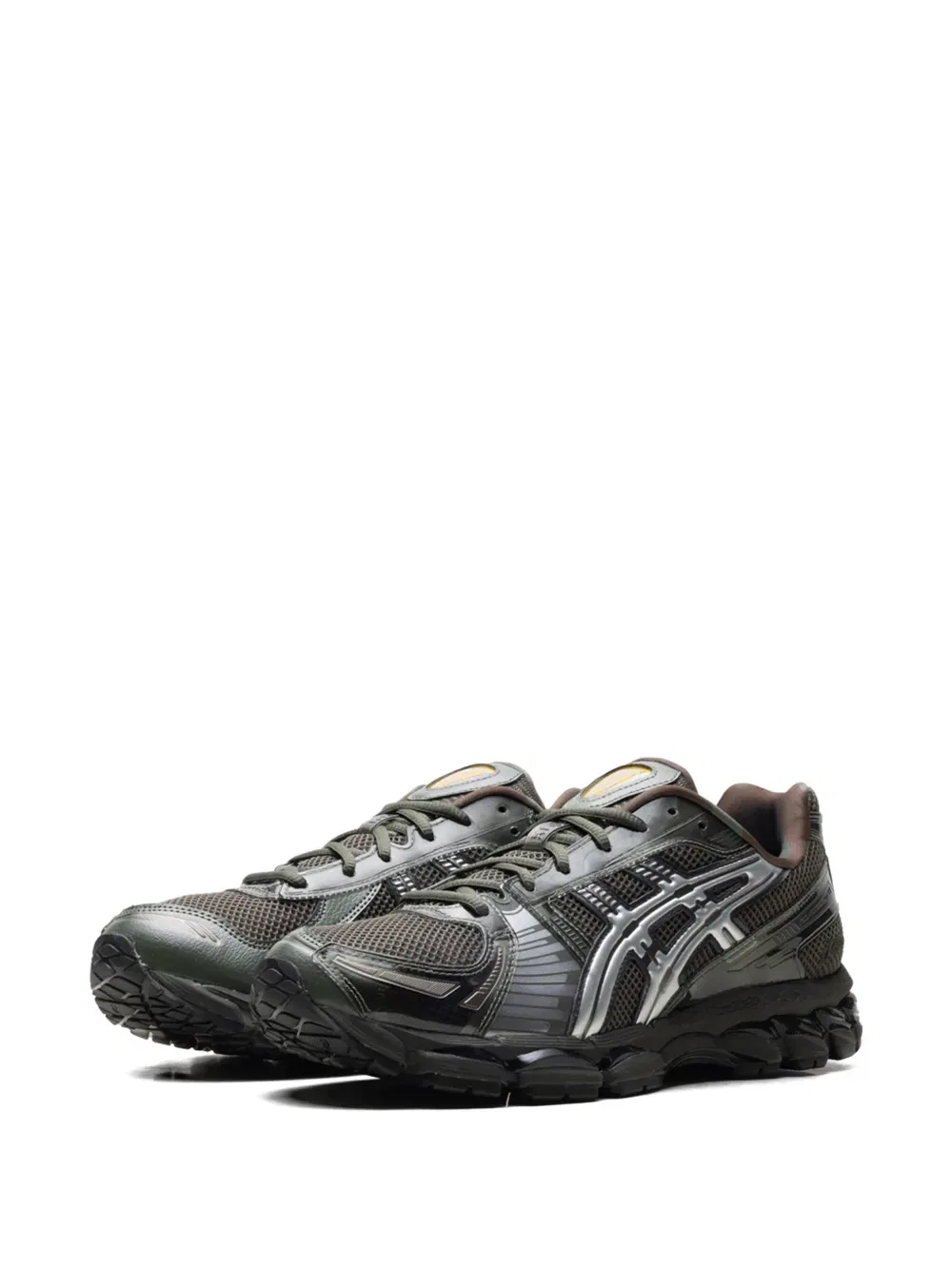 Кроссовки X Kith Marvel Gel-kayano 12.1 "Capcom Captain America vs. Guile" Asics, серый — фото 3