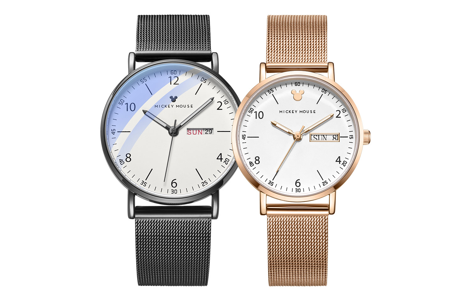 

Disney Часы Quartz Movement Metal Strap Watch Unisex White Dial