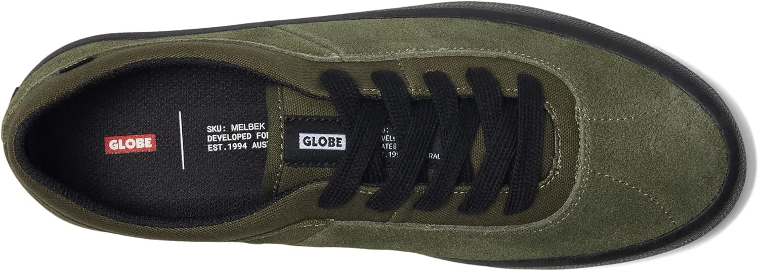Кроссовки для скейтбординга Globe Melbek, Olive/Black — фото 2