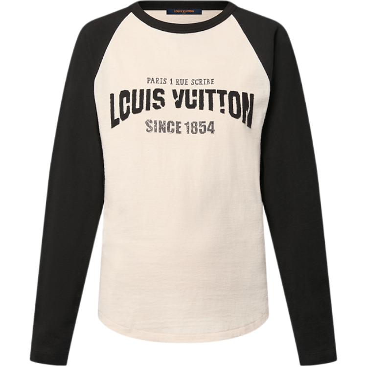 

Lv Signature Varsity топ с длинными рукавами LOUIS VUITTON, бежевый