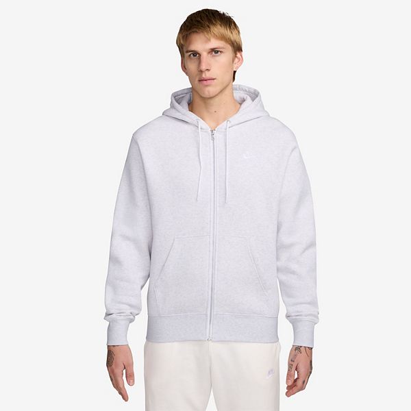 

Толстовка с капюшоном на молнии Big & Tall Nike, Birch Heather