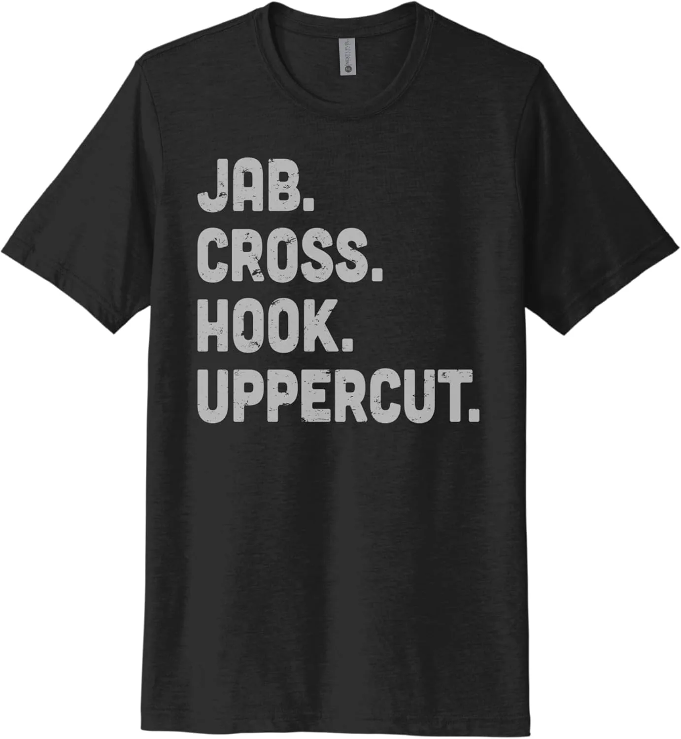 

Боксерская футболка Jab Cross Hook Uppercut, Unisex Ebenezer Fire