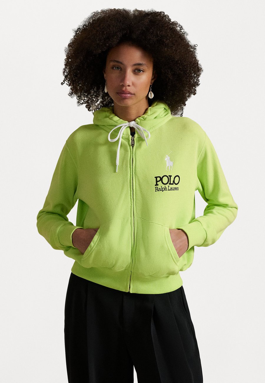 

Толстовка Polo Ralph Lauren BIG PONY LIGHTWEIGHT FLEECE ZIP HOODIE, Electric Lime/Green