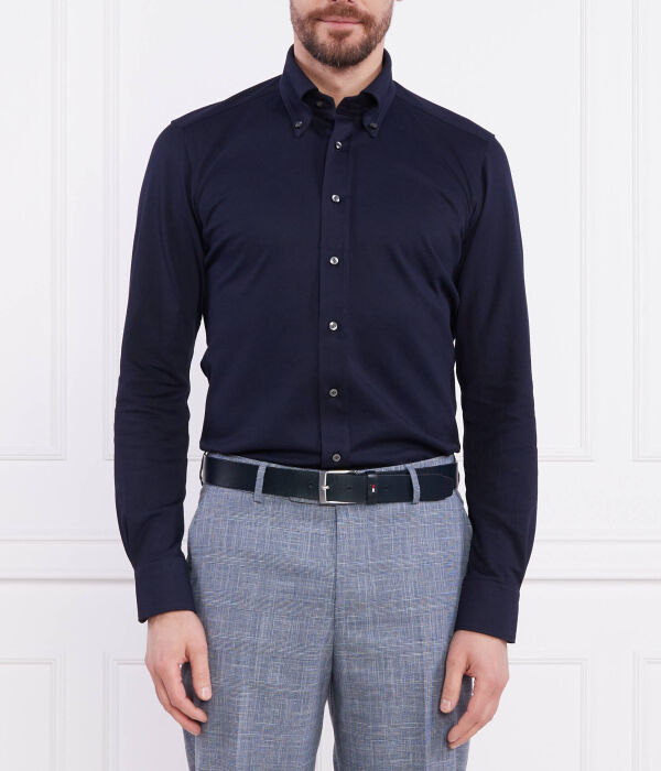 

Рубашка Slim fit Emanuel Berg, синий