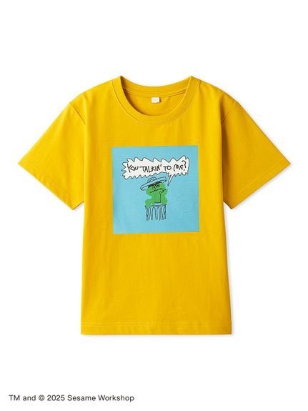 Оригинальная футболка с рисунком Sesame Street Market, YEL[032]