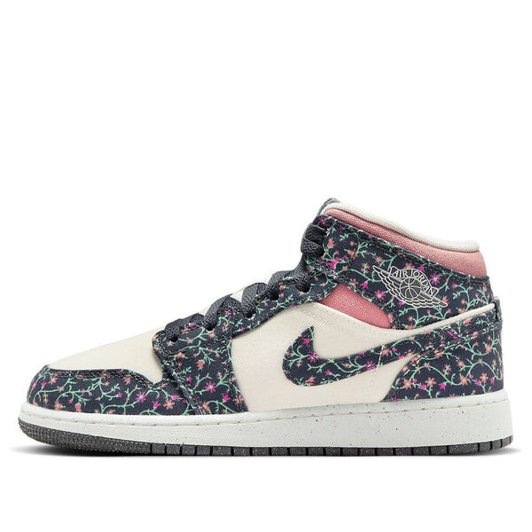 

Кроссовки 1 средние Air Jordan, розовый