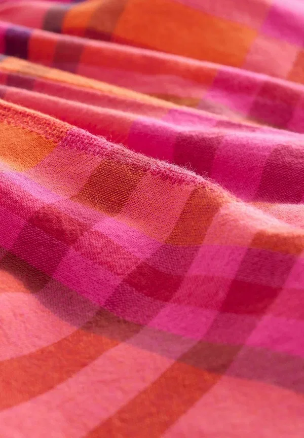 Трусы-Боксеры в яркую клетку, укороченный крой Next, Pink/Orange — фото 3