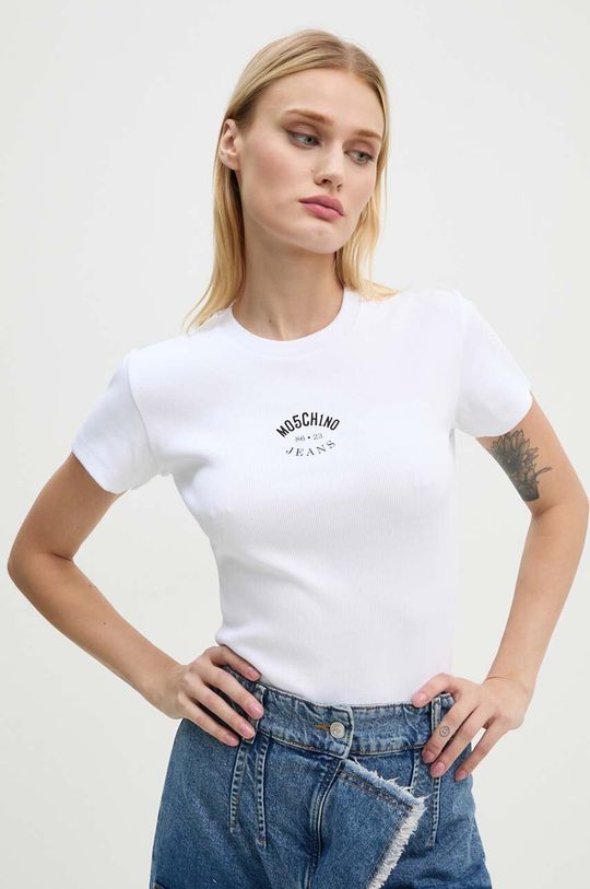 

Футболка Moschino Jeans, белый