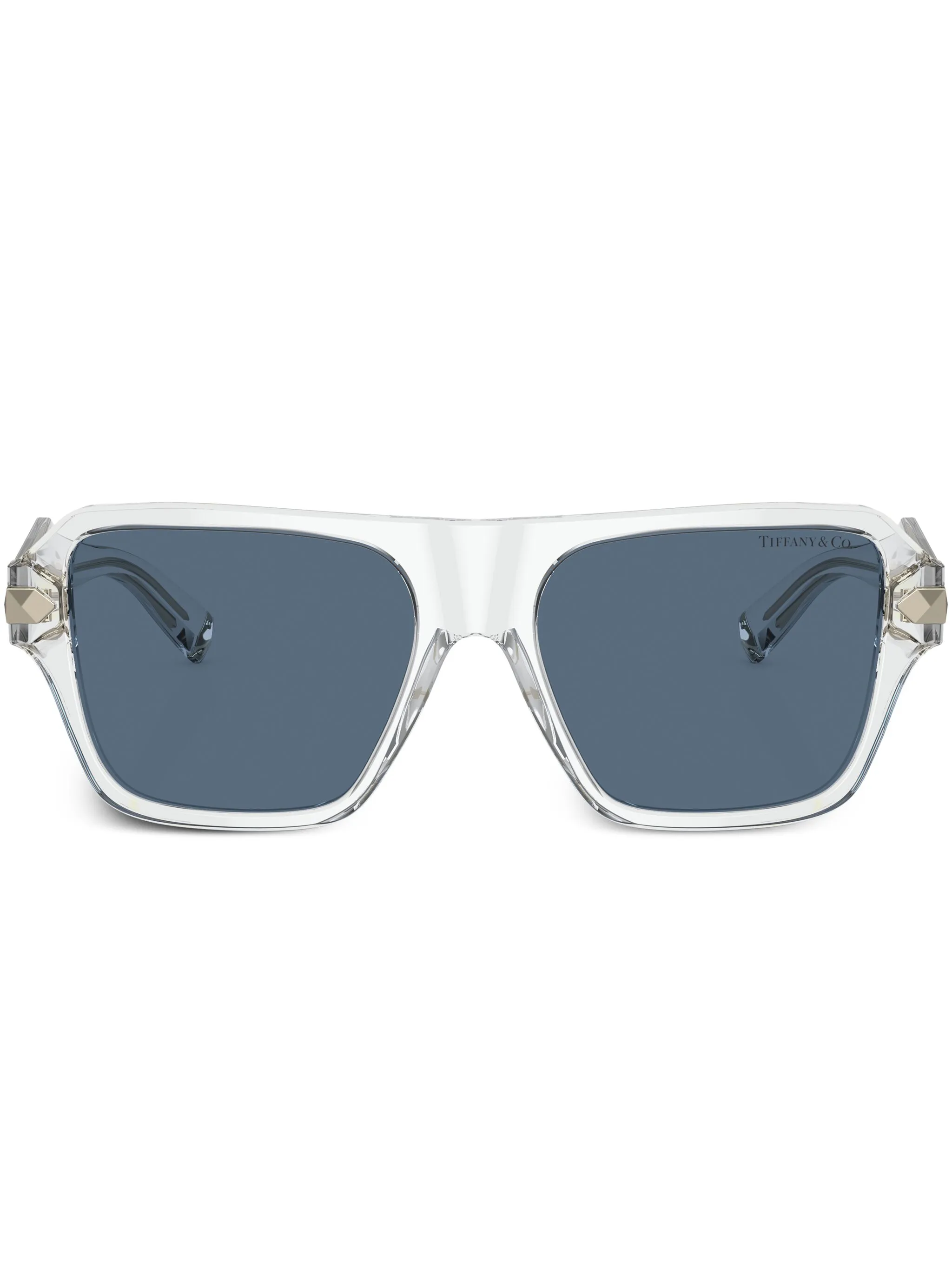 

Солнцезащитные очки в квадратной оправе Tiffany & Co., белый