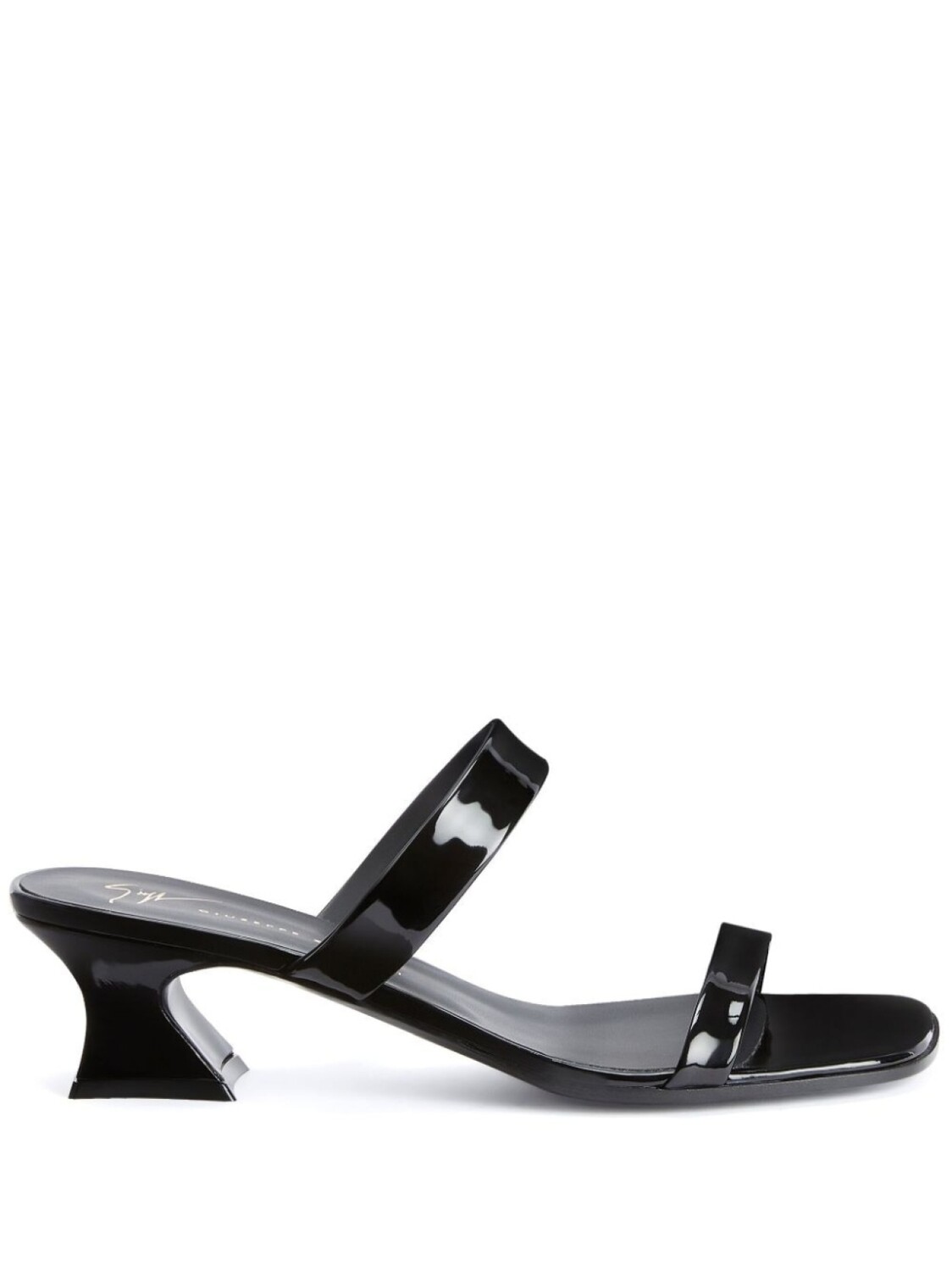 

Giuseppe Zanotti лакированные босоножки Aude Plus 45, черный