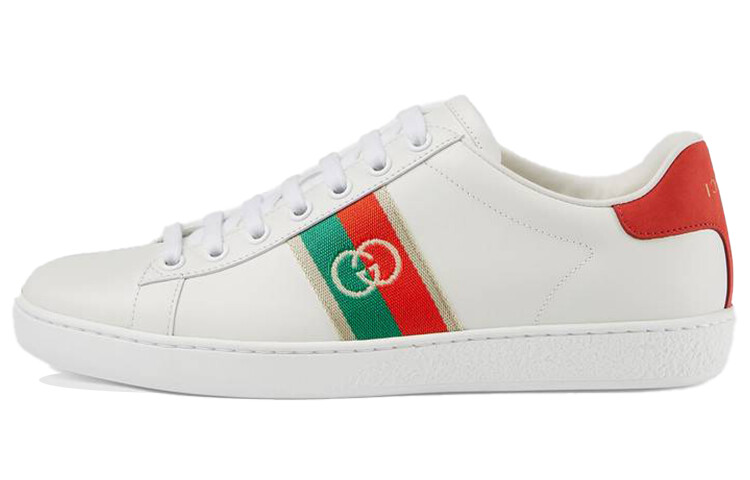 Кроссовки GUCCI Women's Ace 'Interlocking G - White' Women's