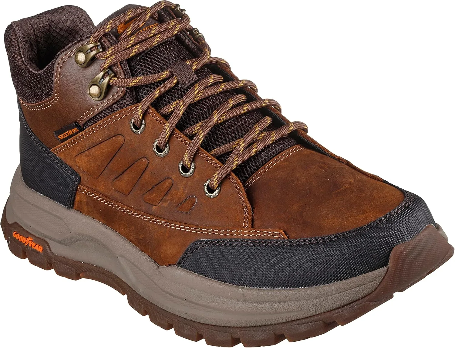 Мужские кроссовки Skechers Zeller Bazemore, коричневый