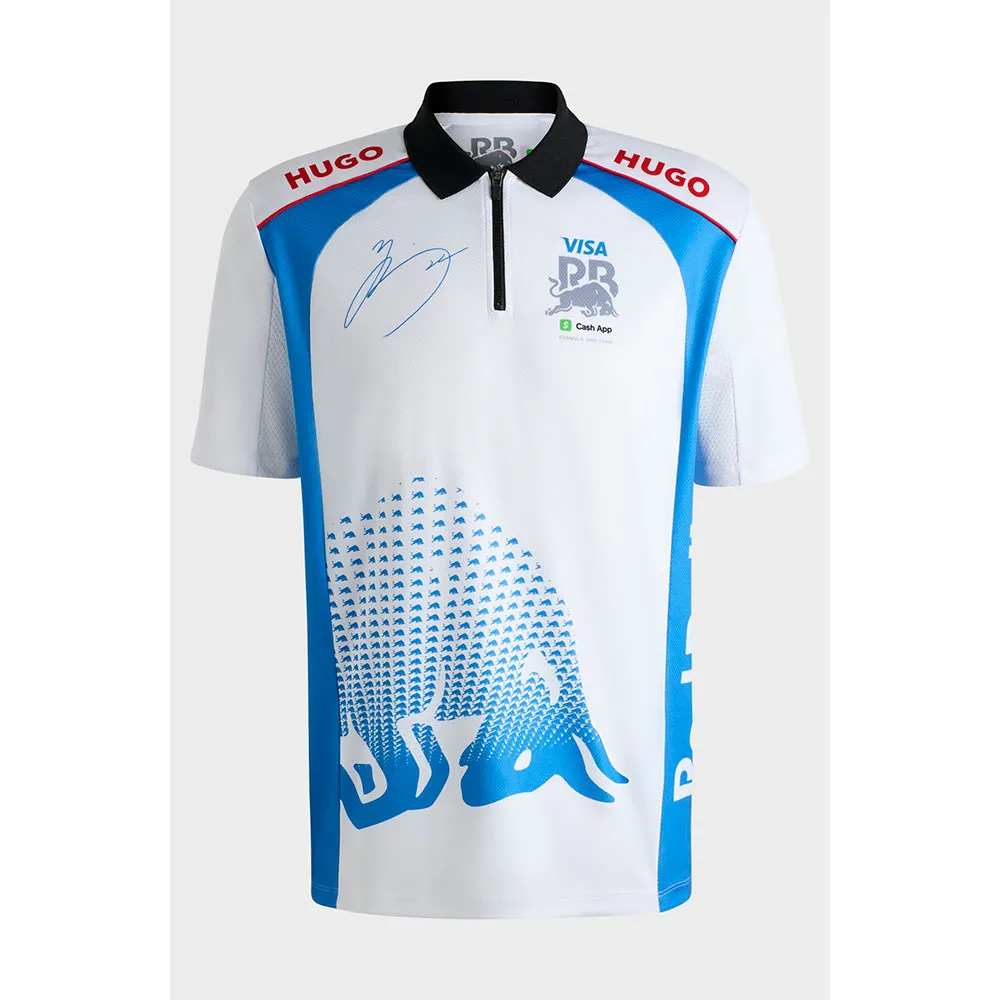 

Поло HUGO X Visa Cash App RB25 YT 10273541 01, белый