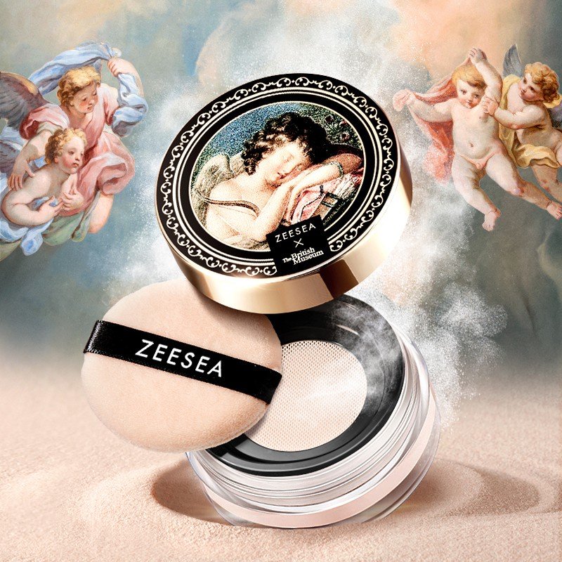 Zeesea Air Wings Light Powder в матово-белом тоне / Пудра для лица — фото 2