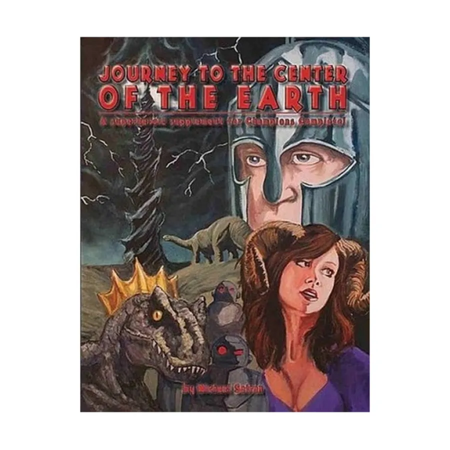 

Journey to the Center of the Earth, Hero System (6th Edition) (Hero Games), мягкая обложка
