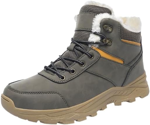 

Мужские высокие походные ботинки до щиколотки - водонепроницаемые легкие обувь, идеальные для трекинговых маршрутов и приключений на природе Hhhchpm, зеленый