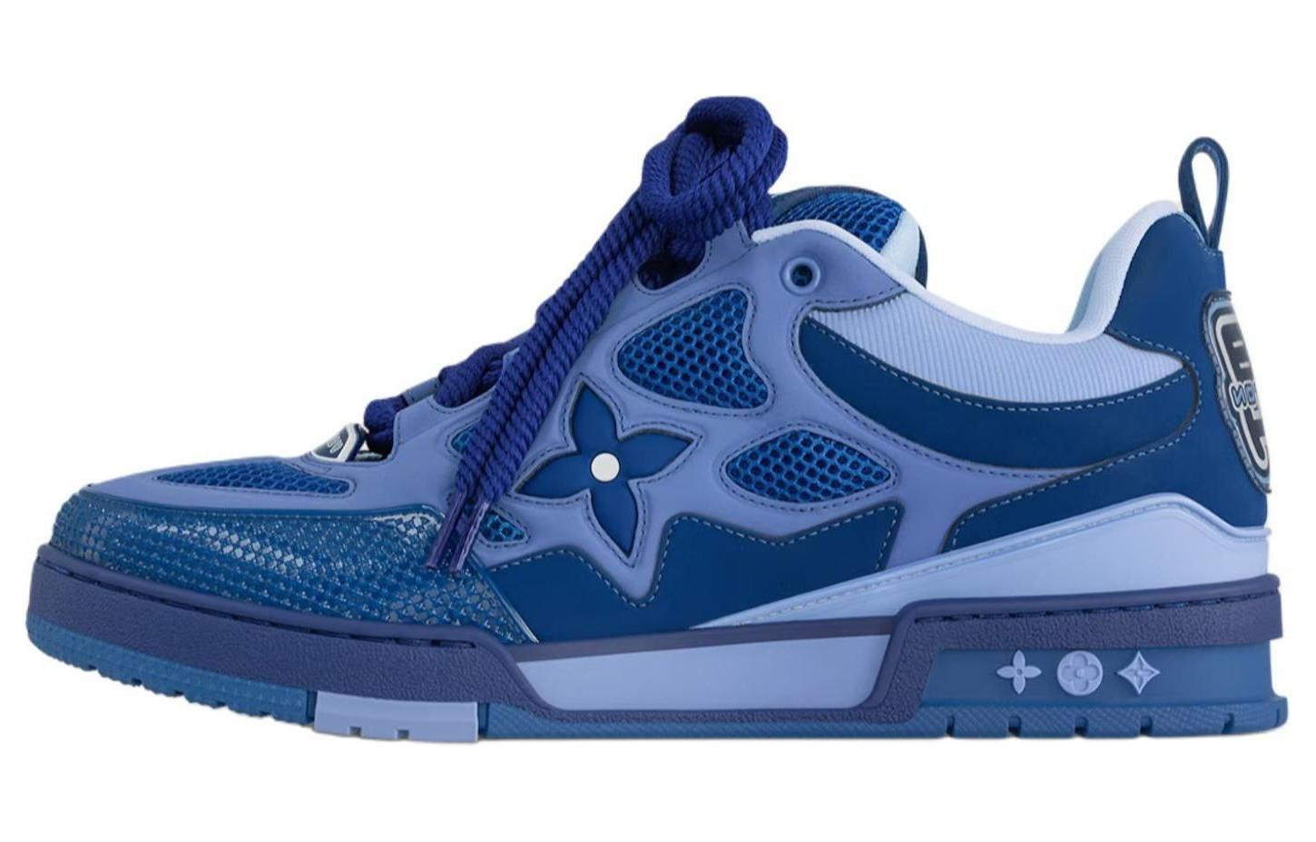 

Кроссовки LV Skate Blue LOUIS VUITTON, синий