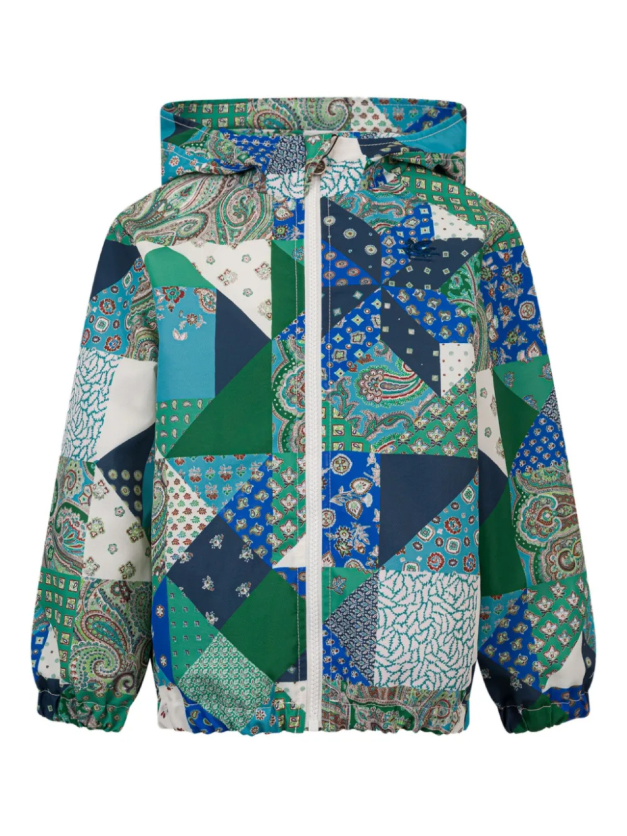

Куртка с эффектом пэчворка ETRO KIDS, синий